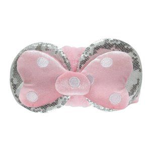 The Crème Shop X Disney Minnie 3D Headband in "Twinkle Pink"